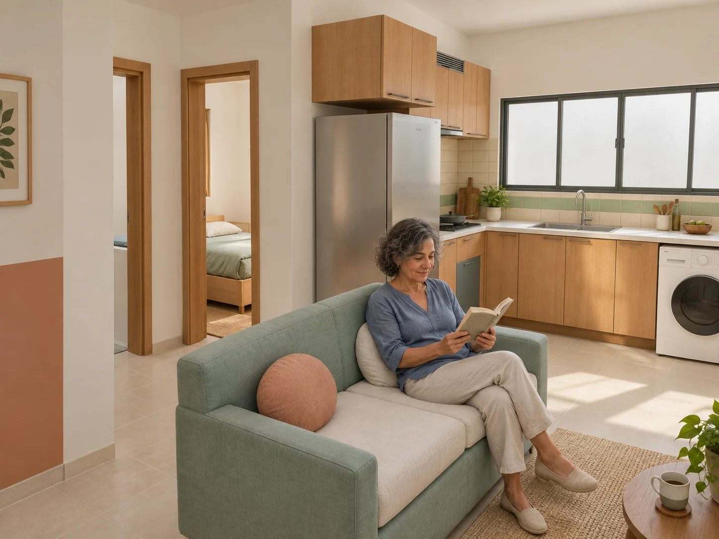 Leitura no estar do tipo dos fundos · imaginar a casa para além da planta.
